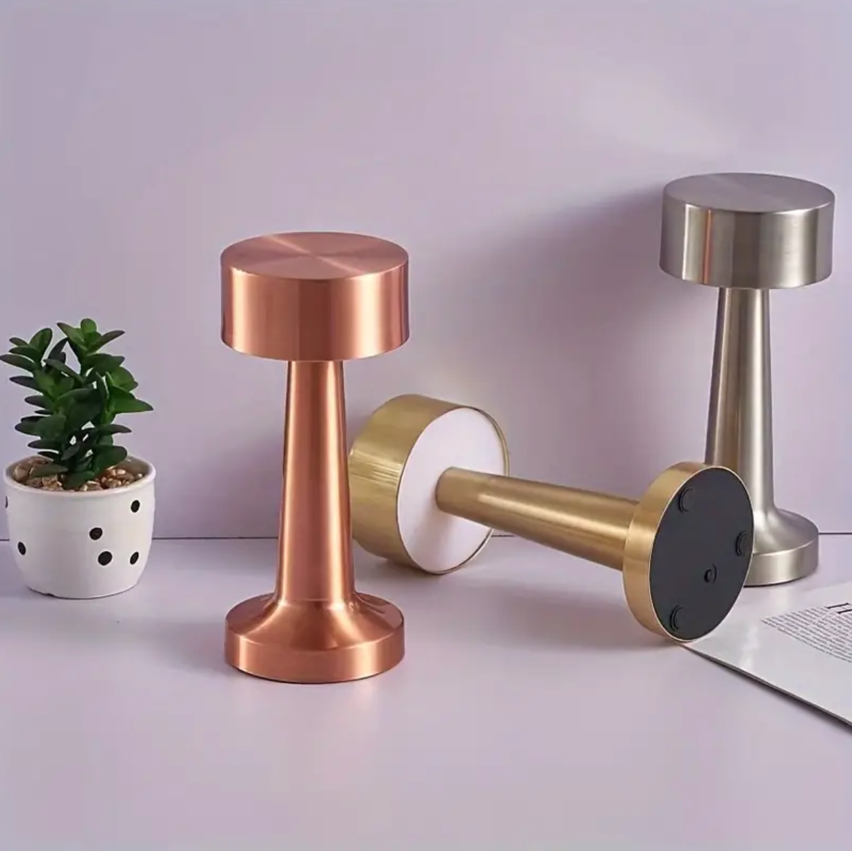Cordless Dimmable LED Rechargeable Table Lamp