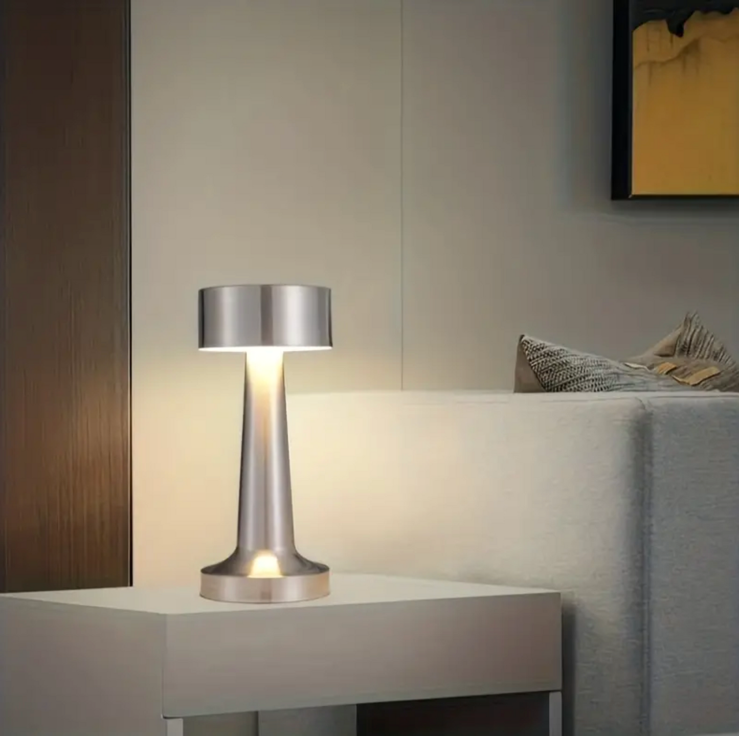 Cordless Dimmable LED Rechargeable Table Lamp