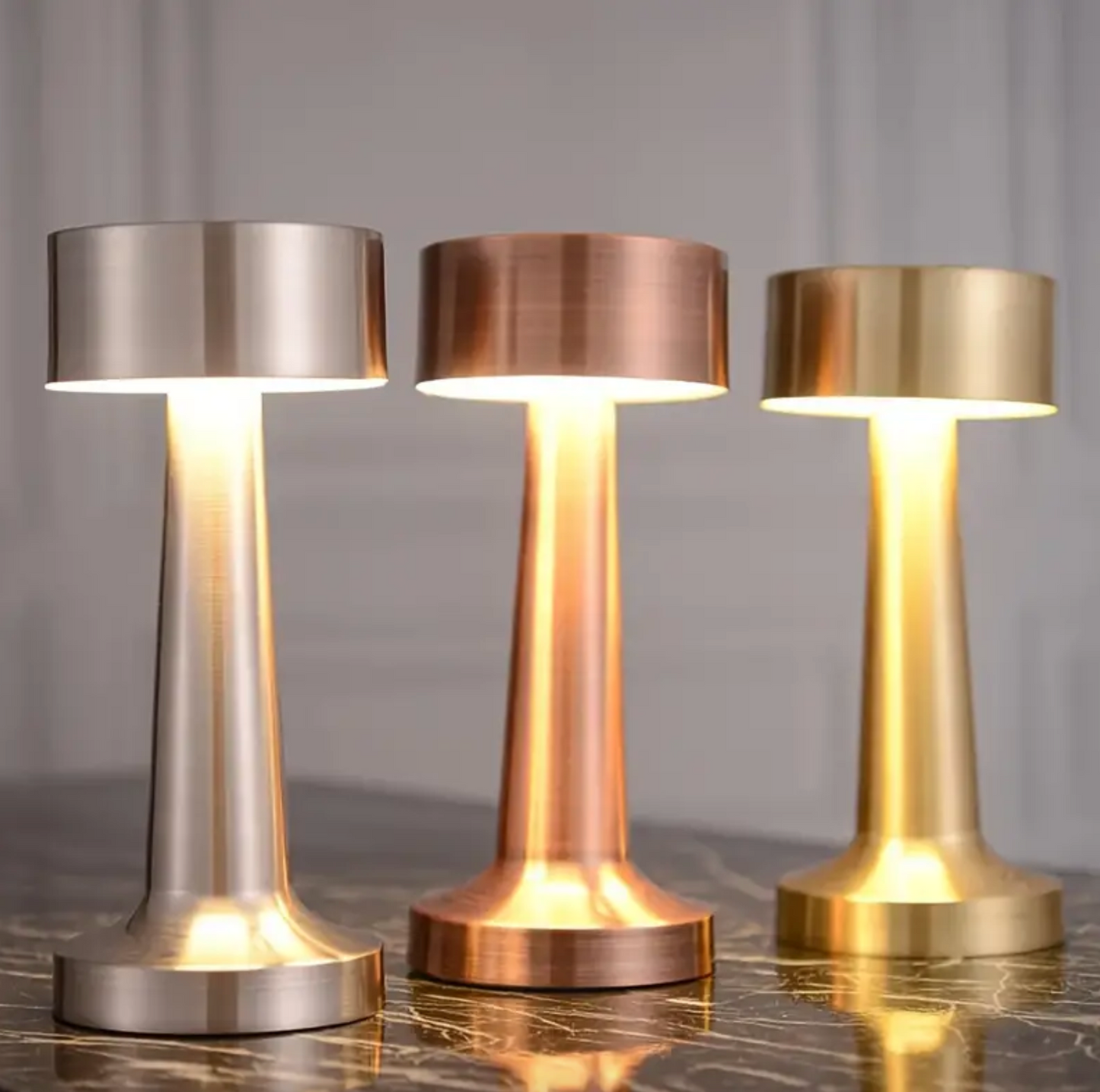 Cordless Dimmable LED Rechargeable Table Lamp